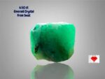 6.50ct Natural Emerald Crystal from Swat, Pakistan – A Rare Gemstone with Stunning Dimensions