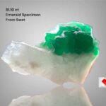 81.10 Carat Emerald Specimen from Swat, Pakistan – Natural Green Beryl Crystal