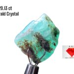Unveiling the Magnificent 20.13ct Emerald from Panjshir: A True Masterpiece