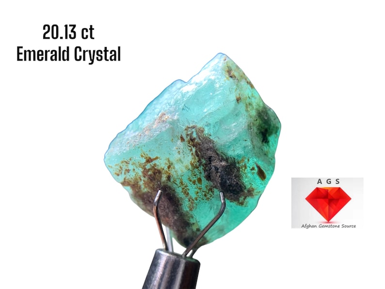 1336_0 Unveiling the Magnificent 20.13ct Emerald from Panjshir: A True Masterpiece - Image 1
