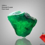 3.84ct Swat Emerald Crystal – A Vivid Green Gem from Pakistan’s Emerald Valley