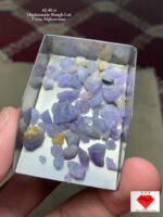 42.40 ct Afghan Hackmanite Rough Lot – Natural Beauty in Every Crystal