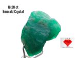 The Giant of Swat: 16.28ct Emerald Crystal – A Natural Wonder