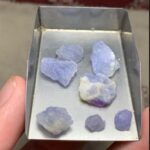 Premium 30.25 ct Afghan Hackmanite Rough Lot – Natural Rare Crystal