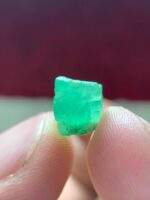 3.76ct Natural Emerald Crystal – Swat Pakistan | Raw Uncut Green Gemstone 10.57×7.17×6.22mm - Image 2