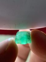 3.76ct Natural Emerald Crystal – Swat Pakistan | Raw Uncut Green Gemstone 10.57×7.17×6.22mm - Image 3