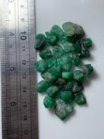 101.40 Carat Emerald Rough Lot – Natural Mid-Sized Gemstones (16x15x10mm) - Image 9