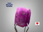 7.165ct African Ruby Crystal – Natural Untreated Beauty with Rich Red Tone