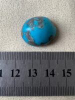 38ct Afghan Turquoise Cabochon: A Majestic Stone with Sculptural Presence - Image 10