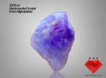 Natural 22.70ct Hackmanite Crystal from Afghanistan