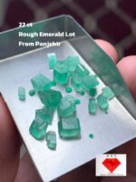 Unearthed Beauty: 22 ct Rough Emerald from Panjshir — 5.10 × 9.27 × 5.80 mm