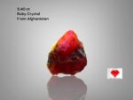 Discover the Natural Radiance of a 5.40ct Afghan Ruby Crystal