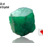 8.55ct Afghan Emerald Crystal: Raw Gemstone