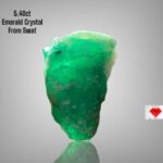 5.40 ct Swat Emerald Crystal – Small Natural Gem with Vibrant Hue