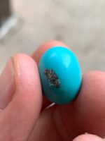 Timeless Charm: 11.85 Ct Afghan Turquoise Cabochon - Image 2