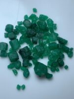 54.70ct Swat Emerald Rough Lot (10x7x8mm): Natural Green Crystals for Cutting or Collection - Image 3