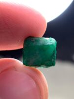 8.55ct Afghan Emerald Crystal: Raw Gemstone - Image 8