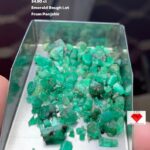 A Remarkable Find: 34.90ct Panjshir Emerald Rough Lot