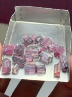 41.80ct Facet-Grade Tourmaline Lot – Natural Gemstones from Afghanistan | 9.07 x 6.21 x 5.34 mm - Image 5