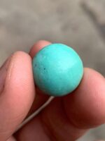 Vibrant 14.85ct Afghan Turquoise Cabochon – Natural Gemstone Elegance - Image 9
