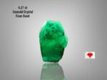 4.27ct Swat Emerald Crystal – Natural Green Gemstone from Pakistan