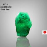 4.27ct Swat Emerald Crystal – Natural Green Gemstone from Pakistan