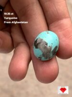 Meet the Bold Beauty: 19.35 ct Afghan Turquoise