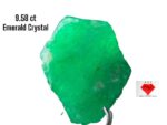 Swat’s Green Flame: 9.58ct Emerald Crystal with Striking Clarity