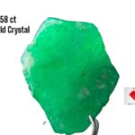 Swat’s Green Flame: 9.58ct Emerald Crystal with Striking Clarity