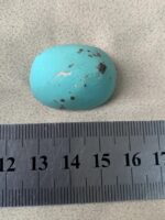 Discover the Beauty of Afghan Turquoise: A 52.90 ct Cabochon Gem - Image 11