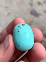 Discover the Beauty of Afghan Turquoise: A 52.90 ct Cabochon Gem - Image 4