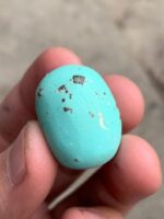 Discover the Beauty of Afghan Turquoise: A 52.90 ct Cabochon Gem - Image 9