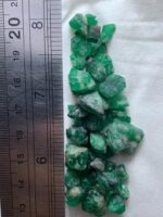79.15ct Swat Emerald Rough Lot – Untouched Natural Crystals in 14x10x7mm Sizes - Image 2