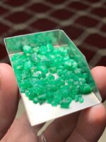 53.39 ct Swat Emerald Rough Lot – Natural Beauty in Raw Form - Image 9