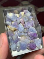 Natural 93.85 ct Afghan Hackmanite Rough Lot – Rare Color-Change Gem Material - Image 12