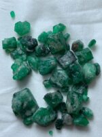 79.15ct Swat Emerald Rough Lot – Untouched Natural Crystals in 14x10x7mm Sizes - Image 3