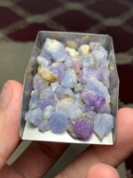 Natural 93.85 ct Afghan Hackmanite Rough Lot – Rare Color-Change Gem Material - Image 5