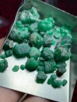 79.15ct Swat Emerald Rough Lot – Untouched Natural Crystals in 14x10x7mm Sizes - Image 5