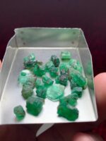 37.45 Carat Natural Emerald Rough Lot from Swat, Pakistan – Untreated Green Beryl Crystals - Image 5