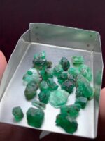 37.45 Carat Natural Emerald Rough Lot from Swat, Pakistan – Untreated Green Beryl Crystals - Image 6