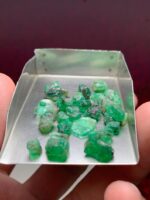 37.45 Carat Natural Emerald Rough Lot from Swat, Pakistan – Untreated Green Beryl Crystals - Image 7