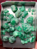 79.15ct Swat Emerald Rough Lot – Untouched Natural Crystals in 14x10x7mm Sizes - Image 8