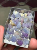 Natural 93.85 ct Afghan Hackmanite Rough Lot – Rare Color-Change Gem Material - Image 10