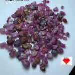 250.45 Carat Afghan Ruby Rough Lot – Natural Untreated Gems (11x9x7mm)