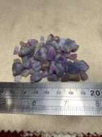 Natural 123.70 ct Afghan Hackmanite Rough Lot – Rare Lightweight Crystal Parcel - Image 11