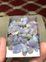 Natural 123.70 ct Afghan Hackmanite Rough Lot – Rare Lightweight Crystal Parcel - Image 5