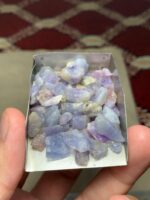 Natural 123.70 ct Afghan Hackmanite Rough Lot – Rare Lightweight Crystal Parcel - Image 6