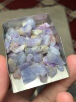 Natural 123.70 ct Afghan Hackmanite Rough Lot – Rare Lightweight Crystal Parcel - Image 7