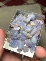 Natural 123.70 ct Afghan Hackmanite Rough Lot – Rare Lightweight Crystal Parcel - Image 10