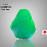 The Majestic 12.0 ct Swat Emerald Crystal: A Gem of Rare Grandeur